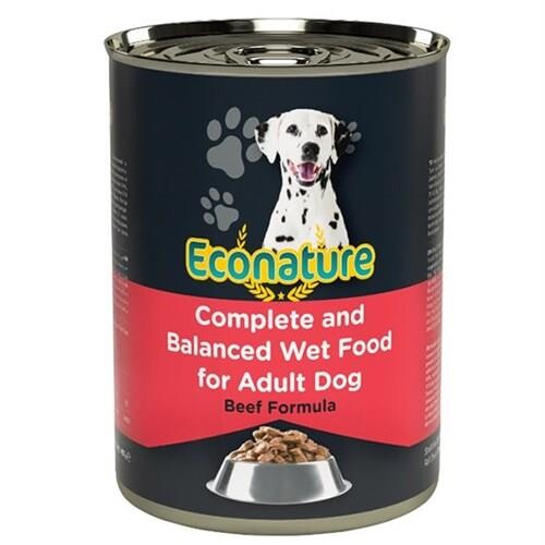 Econature Sığır Etli Yetişkin Köpek Konservesi 400 GR | SRC: Barcode: 8681612751003